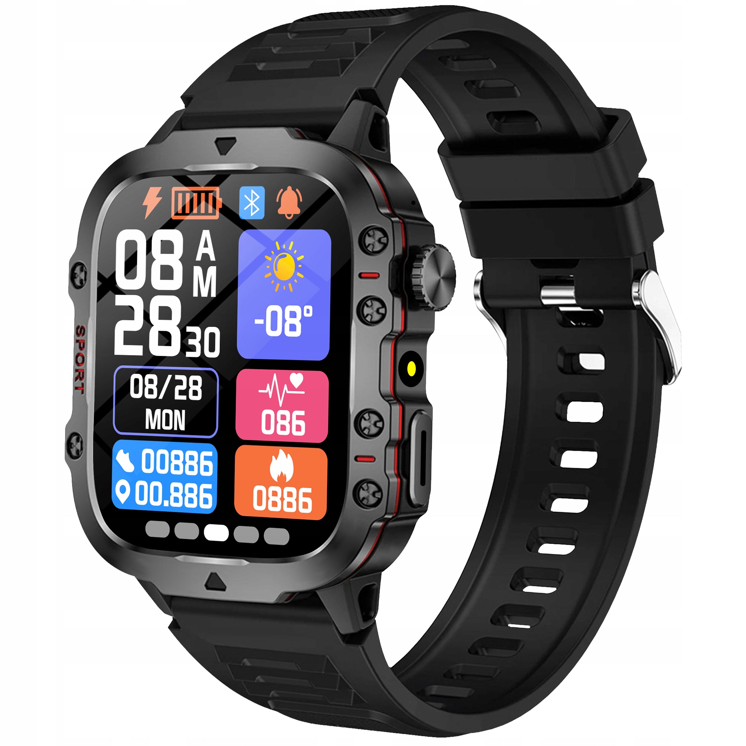 VALDUS H19 Inteligentné hodinky Unisex black