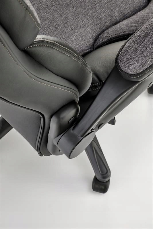 VALERIO Cabinet Swivel Chair Gaming Black Ash for Desk Brand Halmar
