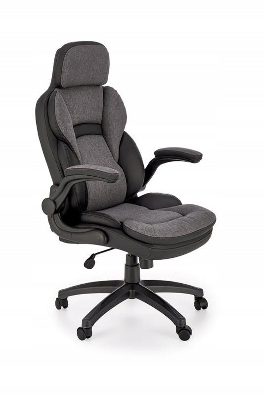 VALERIO Cabinet Swivel Chair Gaming Black Ash for Desk