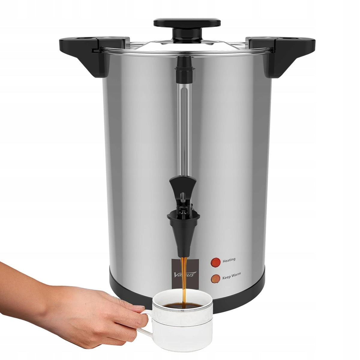 VALGUS Commercial Stainless Steel Coffee Maker 20L Varvar
