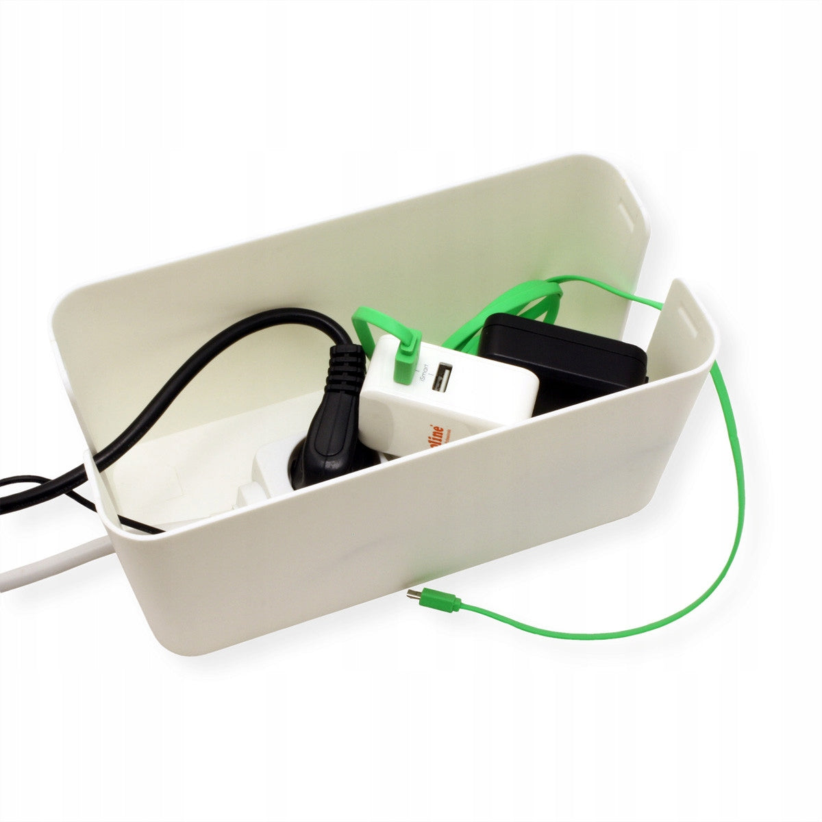 VALUE Cable box small white Certificates of conformity CE