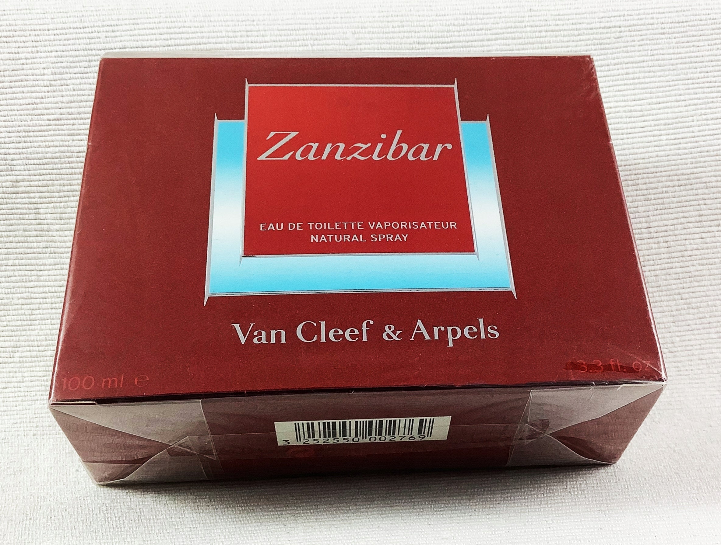 VAN CLEEF & ARPELS ZANZIBAR 100 ML EAU DE TOILETTE UNIQUE Packaging status original