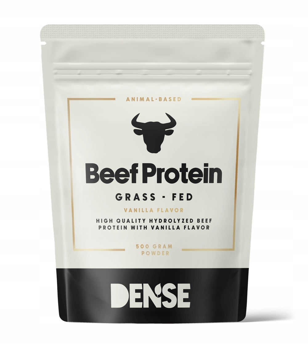 VANILLA Beef Protein from Grass-Fed Cows 500 gr. Dense