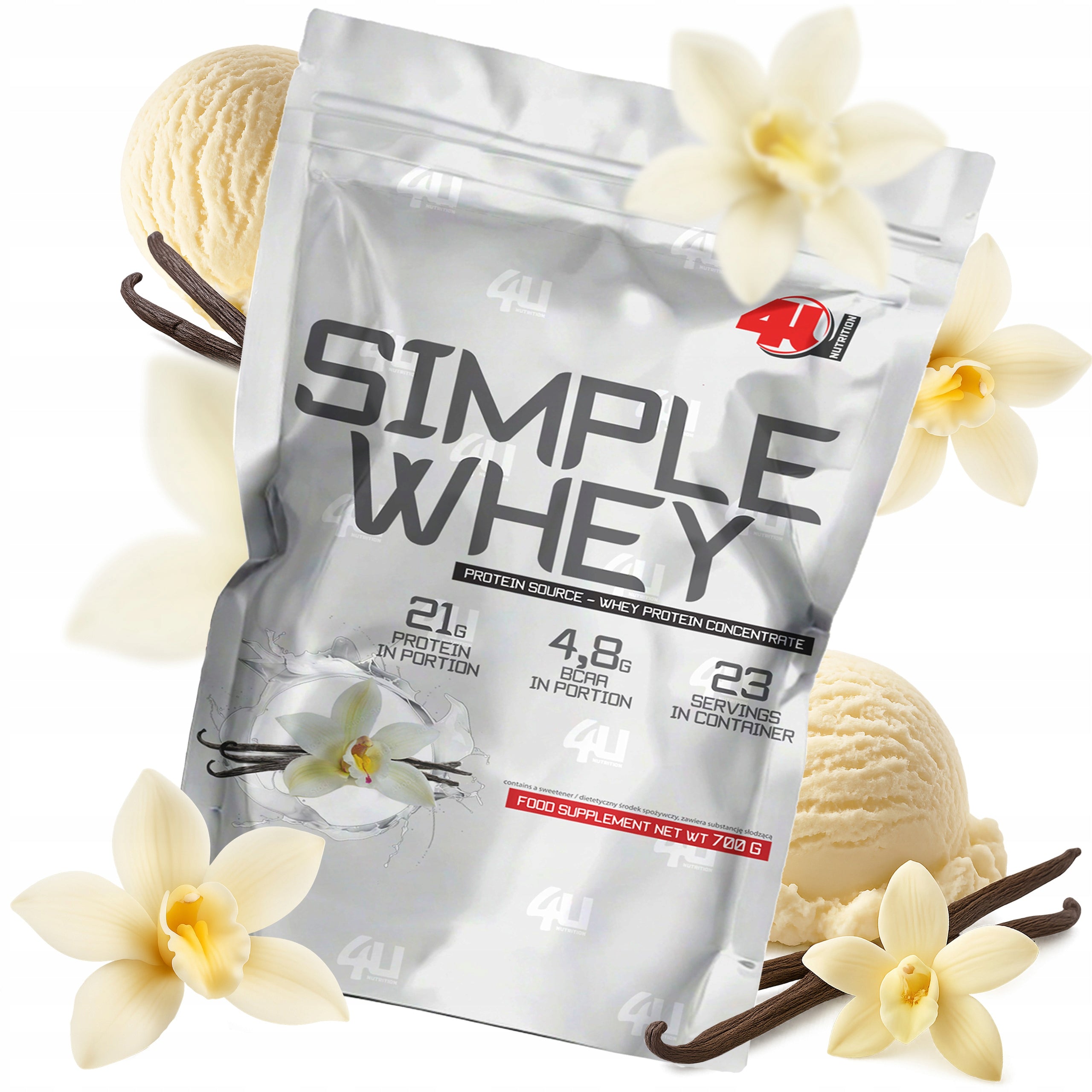 VANILLA PROTEIN Whey Protein Concentrate 100% WPC Whey Protein Conditioner