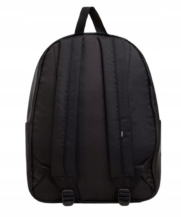 VANS SCHOOL BACKPACK OLD SKOOL BLACK LARGE CLASSIC REALM DESK BLACK 22 Liter. Brand Vans