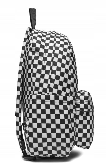 VANS SCHOOL BACKPACK OLD SKOOL CHECKERBOARD CHESSBOARD CLASSIC REALM BOARD Brand Vans