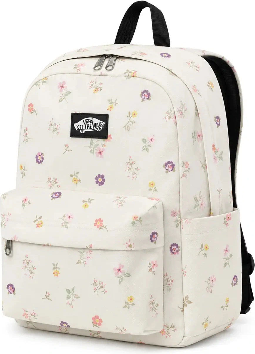 VANS SCHOOL BACKPACK OLD SKOOL CLASSIC REALM FLORAL WITH FLOWERS 2026