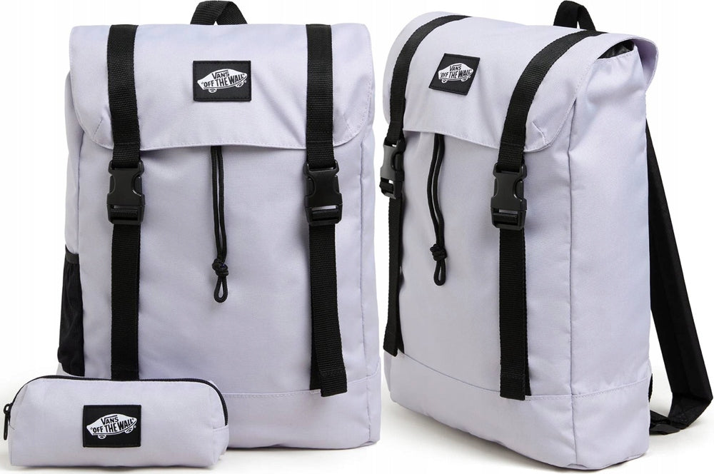 VANS SET 2IN1 BACKPACK + SCHOOL PENCIL CASE OLD SKOOL UTILITY REALM SCHOOL Brand Vans
