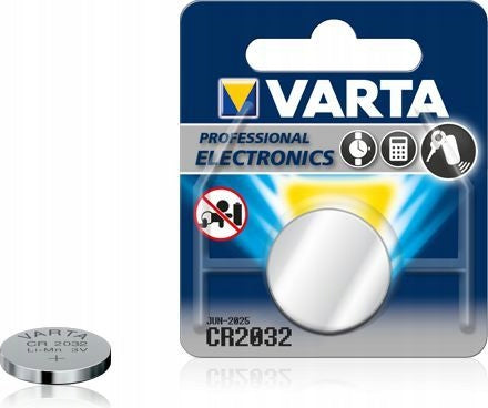 VARTA CR2032 LITHIUM BATTERY FOR 2032 3V GLUCOSE METER Manufacturer of a medical device Varta