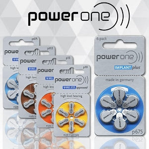 VARTA Power One Implant PLUS Hearing Aid Batteries 675 Hg 0% 760 mAh 60 pcs Medical device no