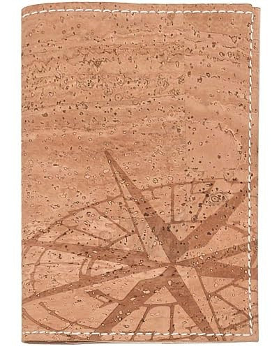VEGAN PASSPORT CASE WITH CORK WATERPROOF FOR TRAVELER leather Brand no brand
