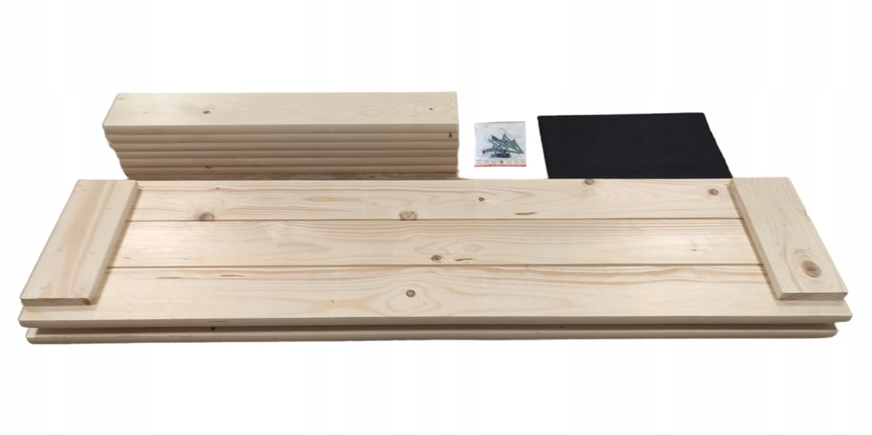 VEGETABLE HERBARIUM VEGETABLE CHEST WOODEN INSPECTION 60x120 HIGH 27cm Brand ALFA WS
