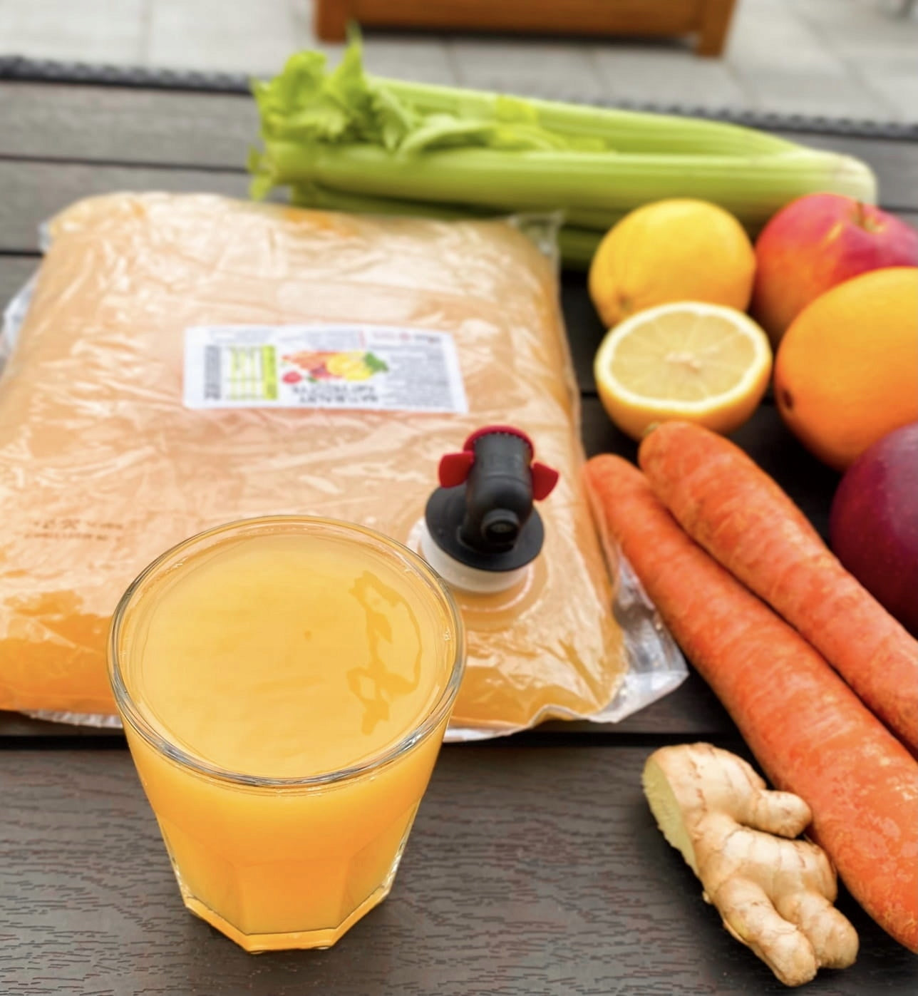 VEGETABLE JUICE MULIVITAMIN Cold Pressed Juice Press Szymanowice 3l Brand no brand