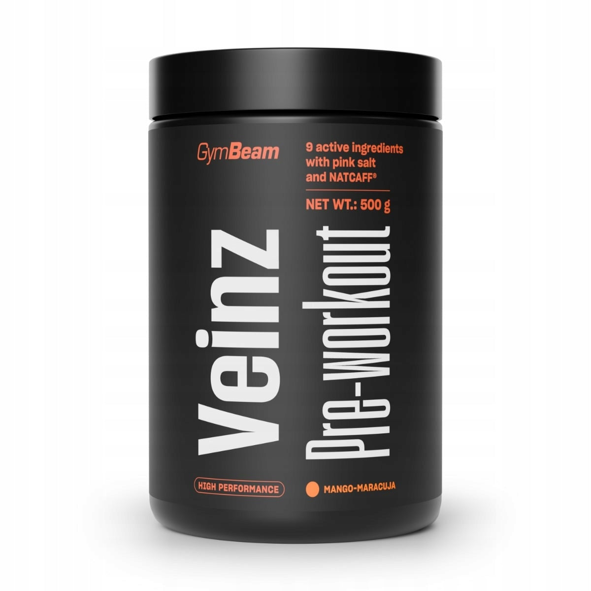 VEINZ PRE-WORKOUT NO FOR ATHLETES passion fruit mango 500 g GymBeam