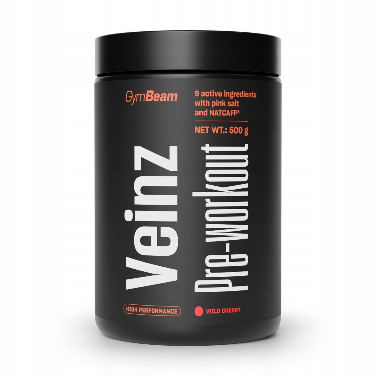 VEINZ PRE-WORKOUT PUMP CONCENTRATION Caffeine wild cherry 500g GymBeam