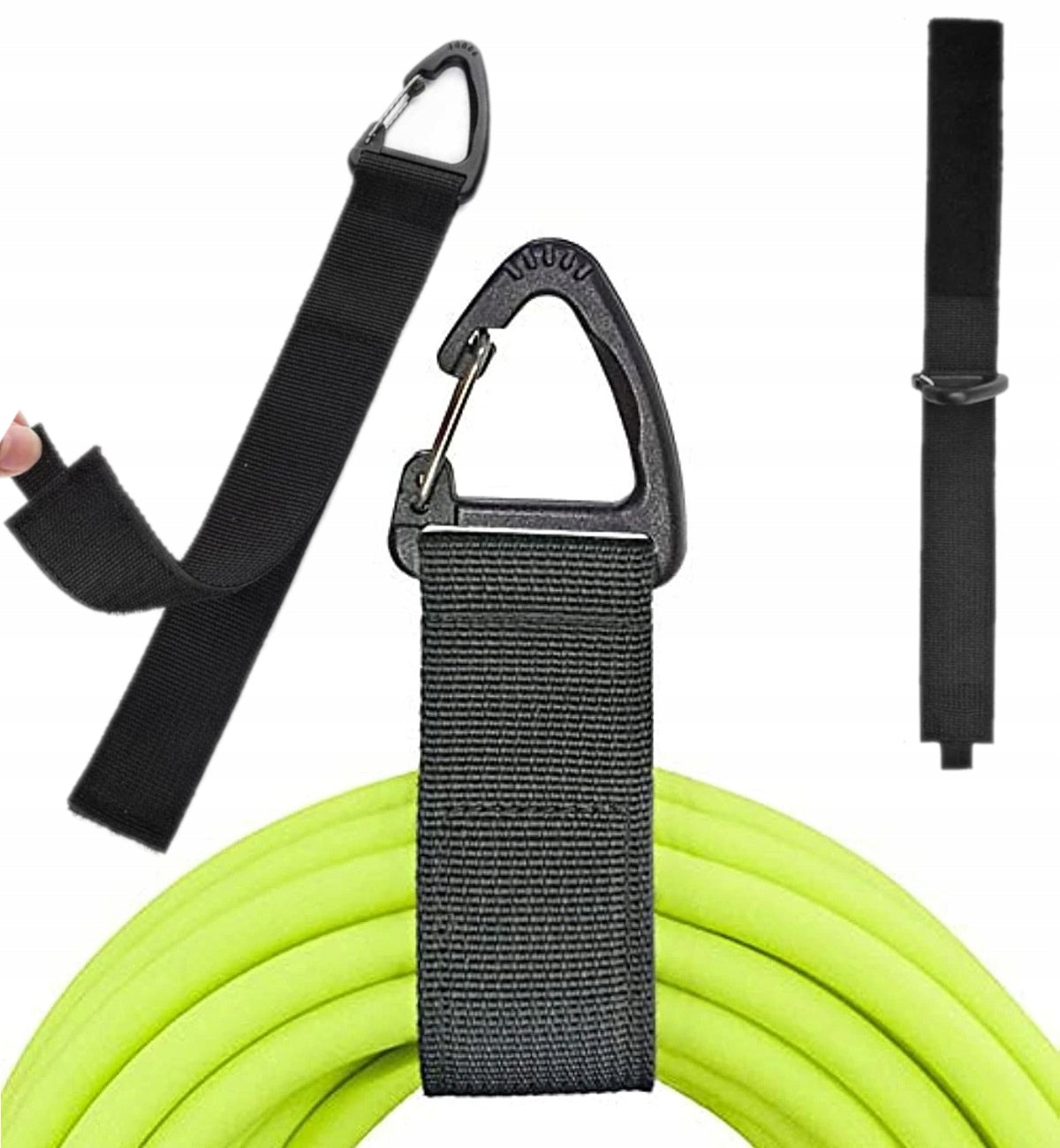 VELCRO BAND CABLE ORGANIZER LARGE STRONG TAPE BUCKLE HOOK 34 CM 4 CM