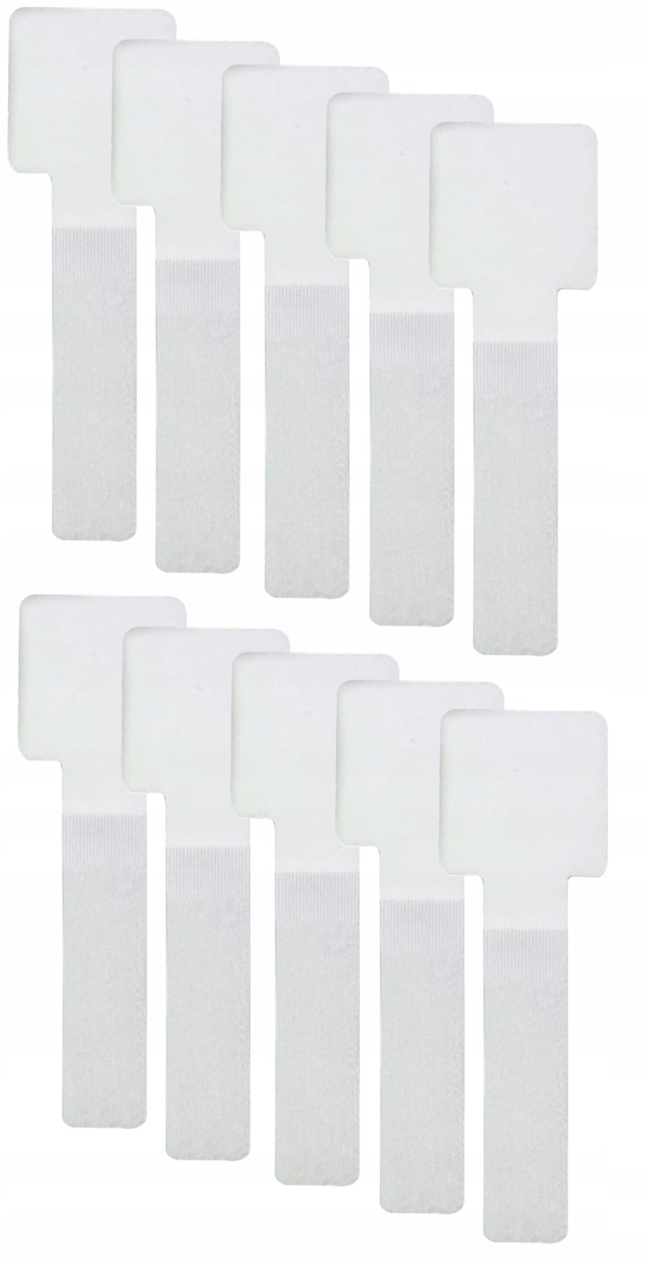 VELCRO BAND ORGANIZER FOR FIXING WIRES SELF-ADHESIVE 10 PIECES Brand DKM
