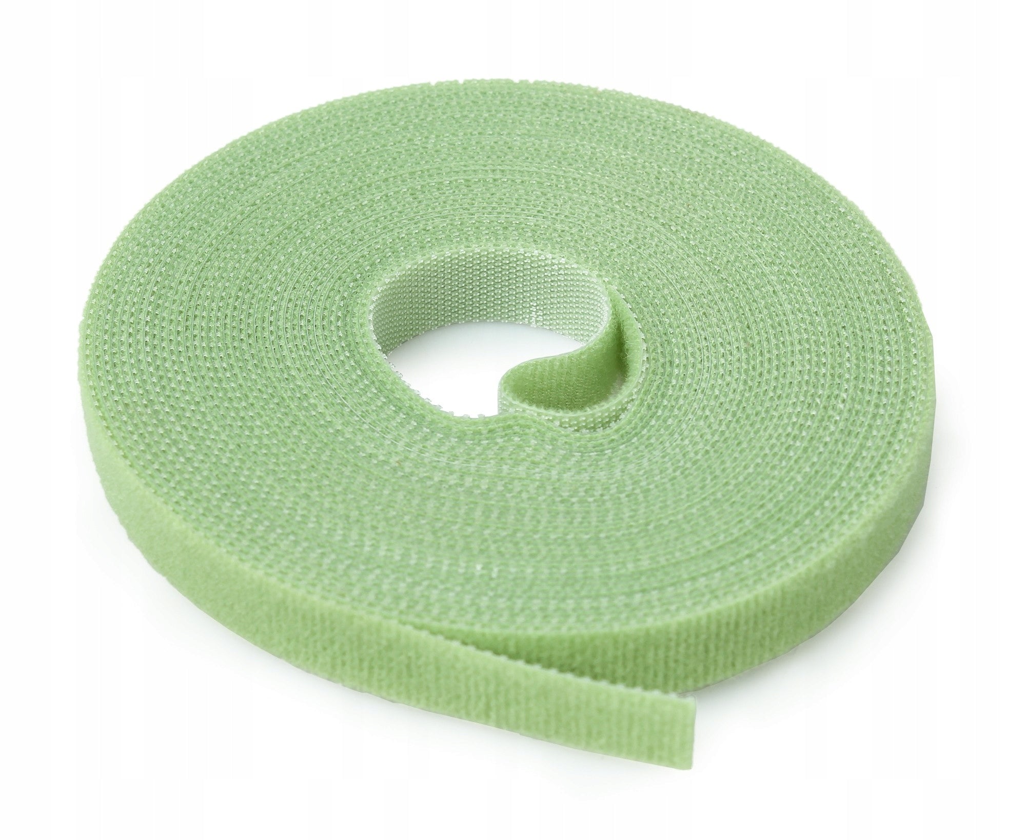 VELCRO GARDENING TAPE FOR PLANTS GREEN 12mm x 7.6m