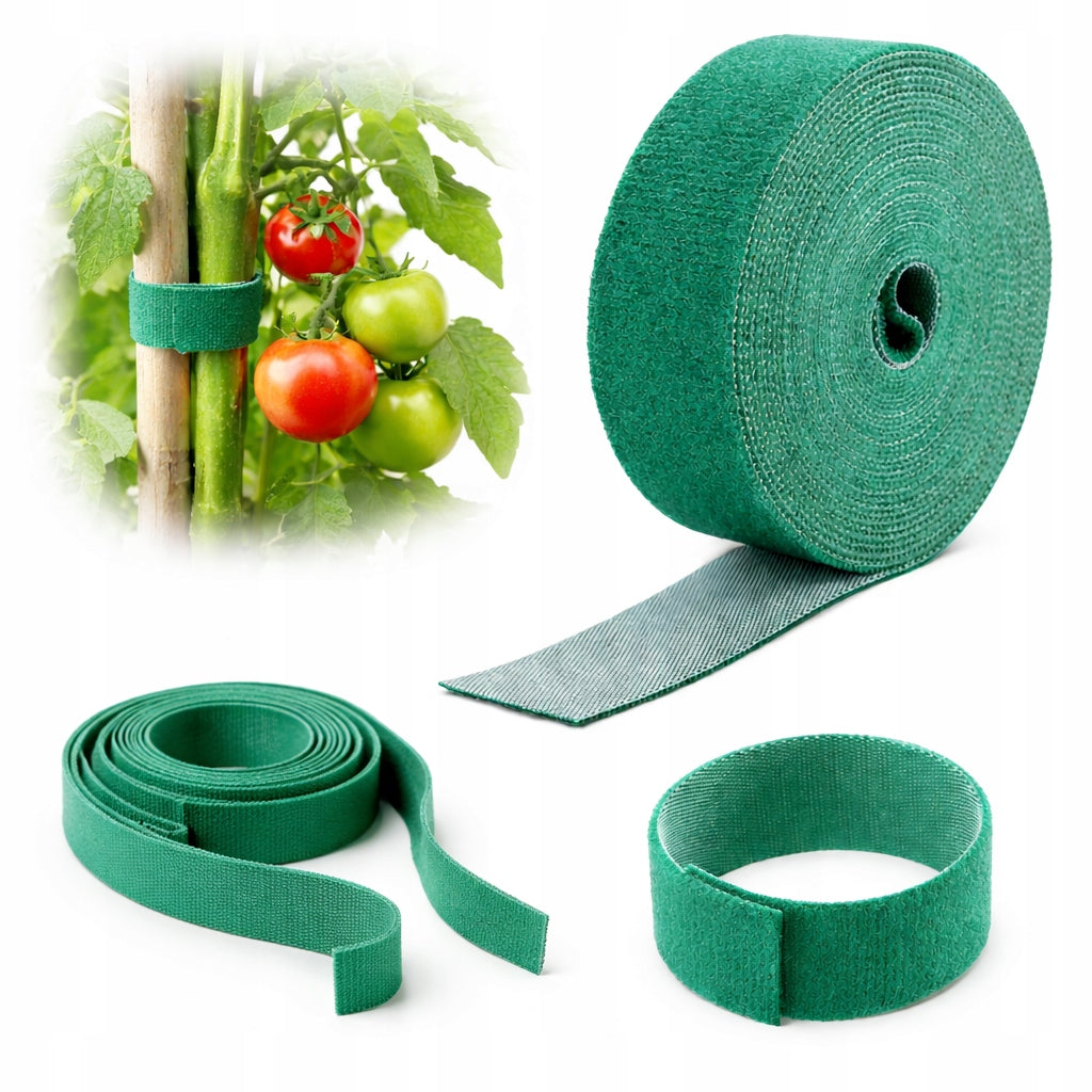 VELCRO TAPE FOR PLANTS Begris For ligation 5 meters 1 cm Green