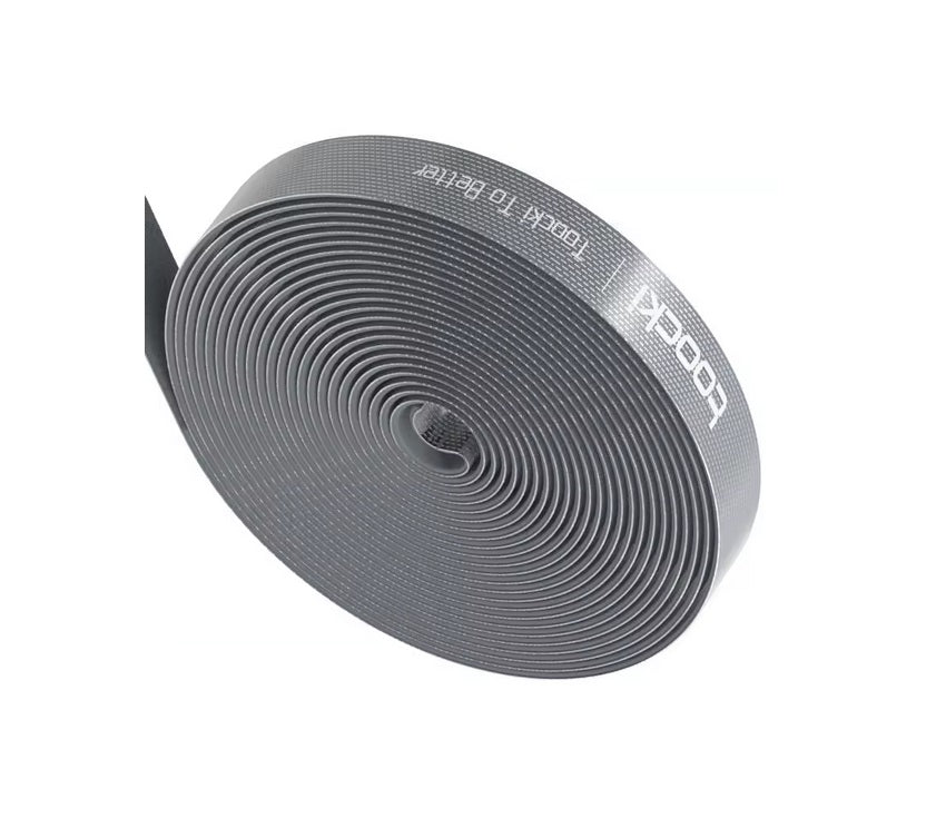 VELCRO TAPE VELCRO BAND CABLE ORGANIZER 5m grey