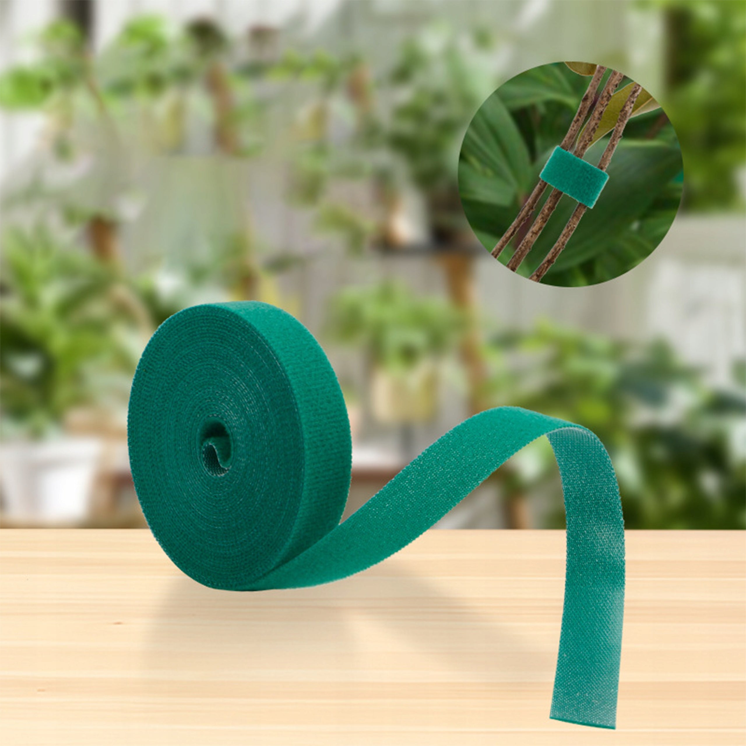 VELCRO TAPE with velcro GARDENING FOR TOMATO LIGATION PLANTS 6m Product height 1 cm