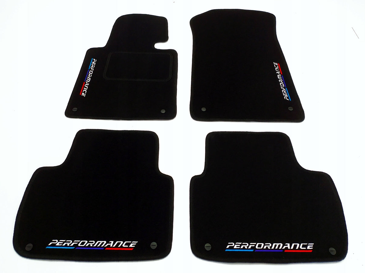 VELOUR RUGS FOR BMW 3 E46 (1998 - 2007)+ EMBROIDERY