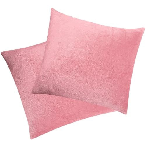 VELVET PILLOWCASES SOFT 60X60 CM SET OF 2 FOR WOMEN Brand no brand