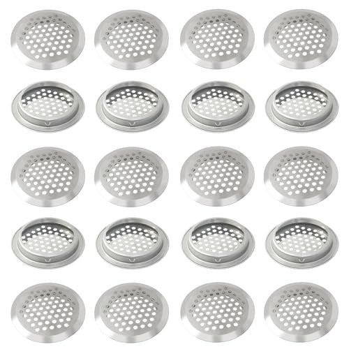 VENTILATION HOLE STAINLESS STEEL 53 MM DIAMETER MESH PATCH 20 PCS. Brand no brand