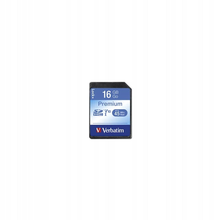VERBATIM 43962 SDHC 16GB class 10 Manufacturer Verbatim