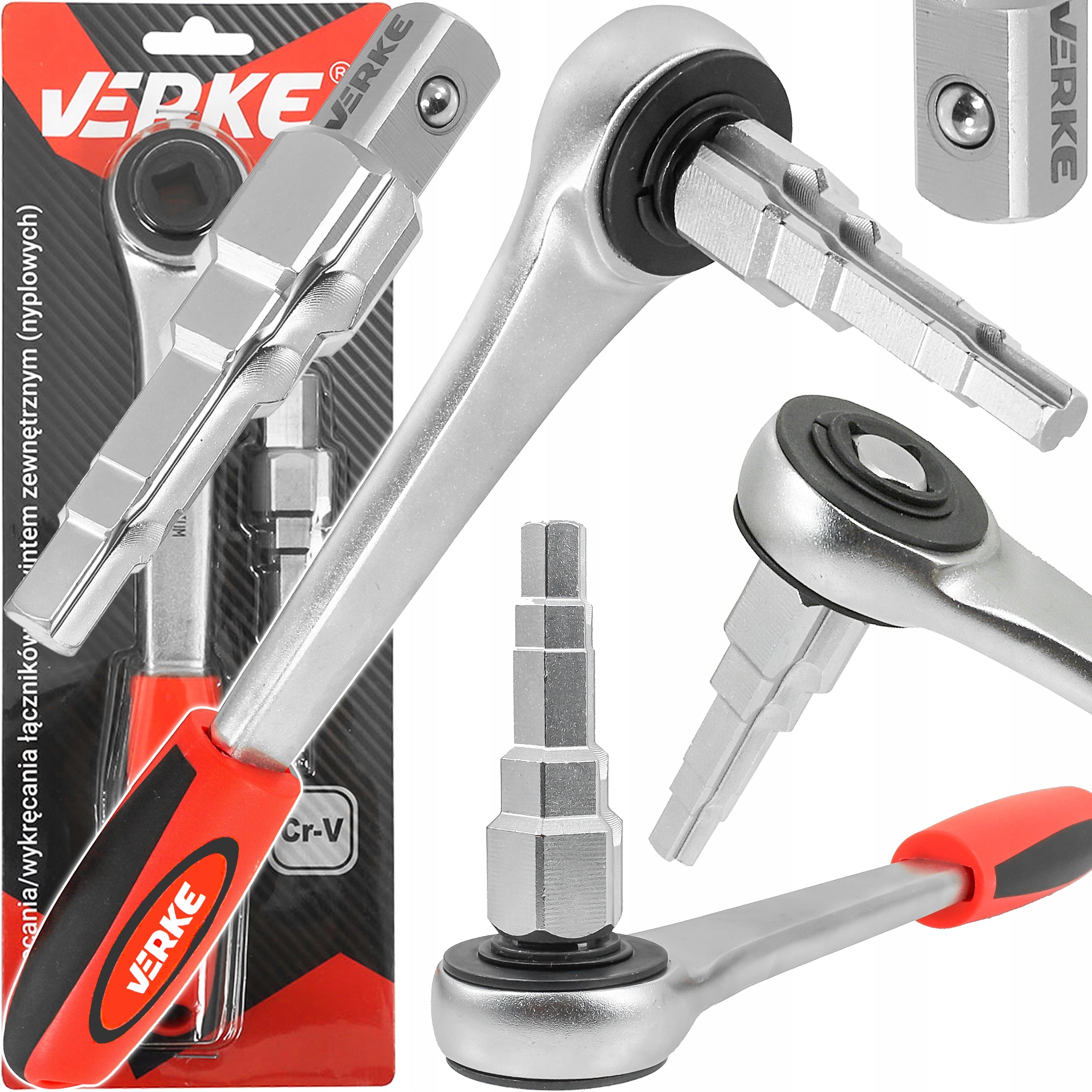 VERKE V39146 STEP WRENCH FOR 1/2 RATCHET SCREWS FOR RADIATORS