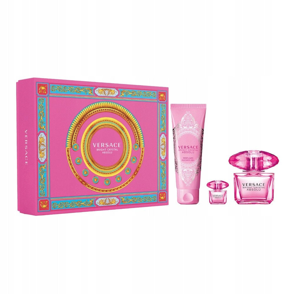 VERSACE BRIGHT CRYSTAL ABSOLU EDP 90 ML SET