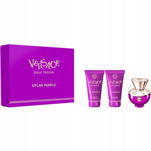 VERSACE DYLAN PURPLE - EAU DE PARFUM 50 ML+SPRCHOVÝ GEL 50 ML+TELOVE MLE