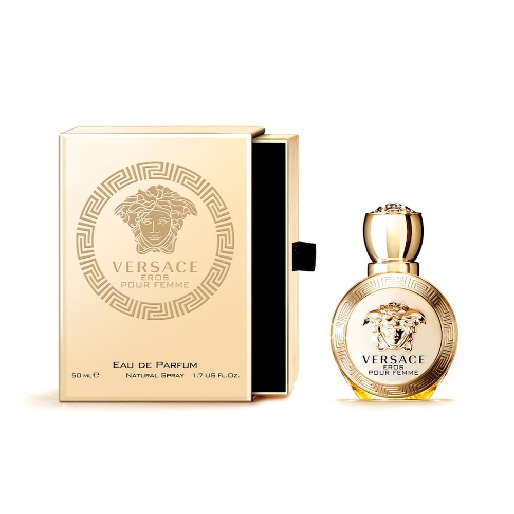 VERSACE Eros Pour Femme Perfumed Water for Women Perfume EDP Spray 50ml