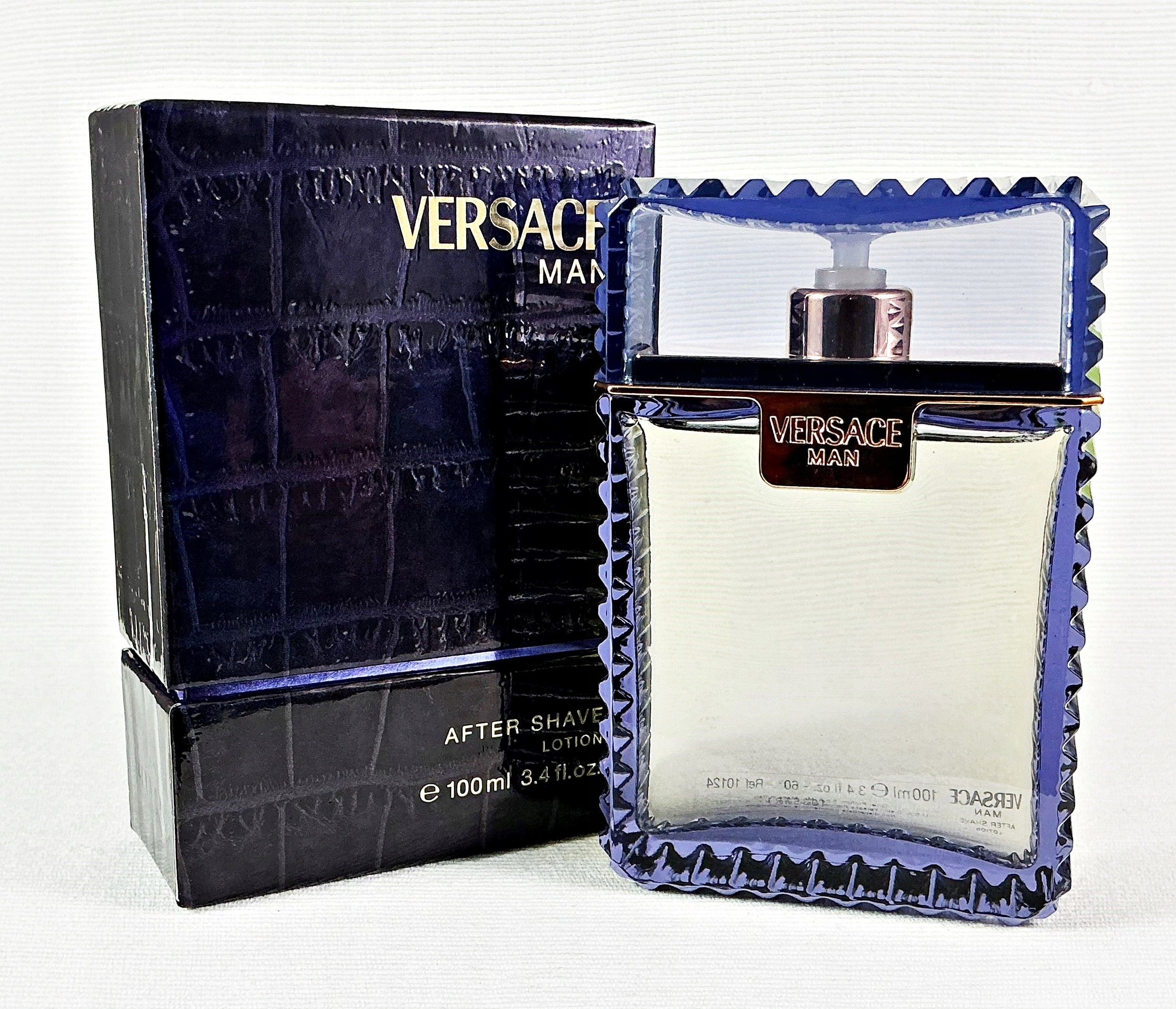 VERSACE MAN 100 ML AFTER SHAVE AFTERSHAVE UNIQUE Packaging status original