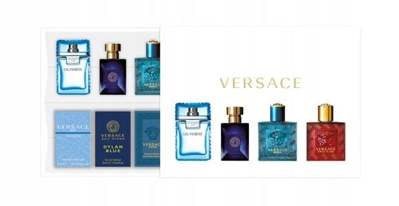 VERSACE Miniature Collection Perfume Set for Men from Germany