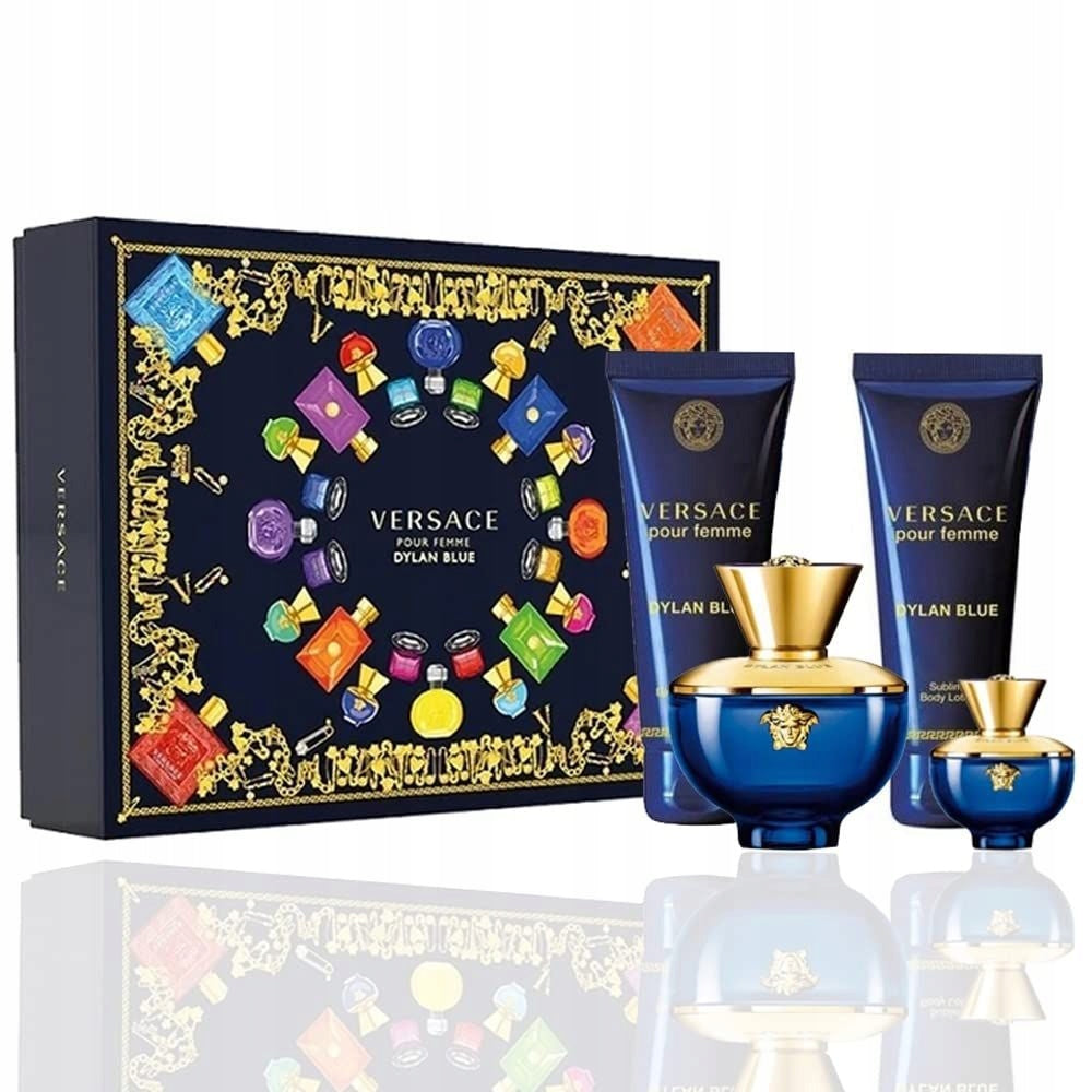 VERSACE POUR FEMME DYLAN BLUE - EDP 100 ML + BODY LOTION