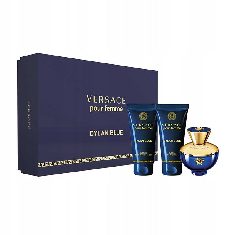 VERSACE POUR FEMME DYLAN BLUE EDP 50 ML SET