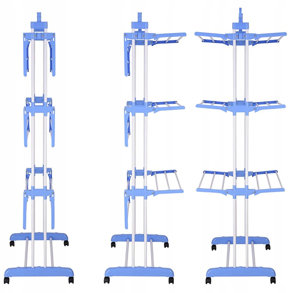 VERTICAL, FOLDABLE, XXL LANDRY DRYER Manufacturer code zewnętrzna balkonowa stojąca suszarka ubrań H