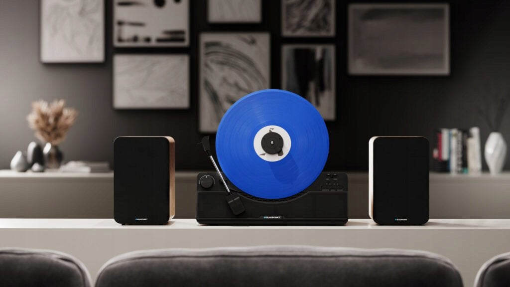 VERTICAL TURNTABLE AUTOMATIC BLAUPUNKT VT100BK BLUETOOTH Manufacturer code VT100BK