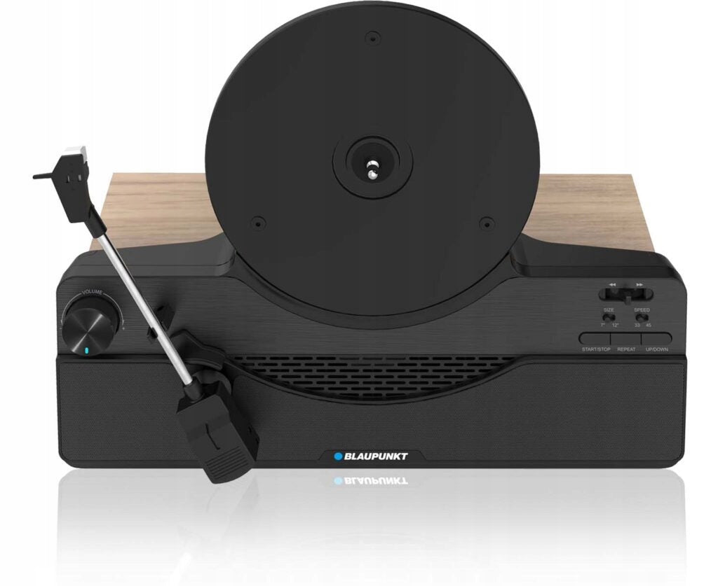VERTICAL TURNTABLE AUTOMATIC BLAUPUNKT VT100BK BLUETOOTH Packaging status original