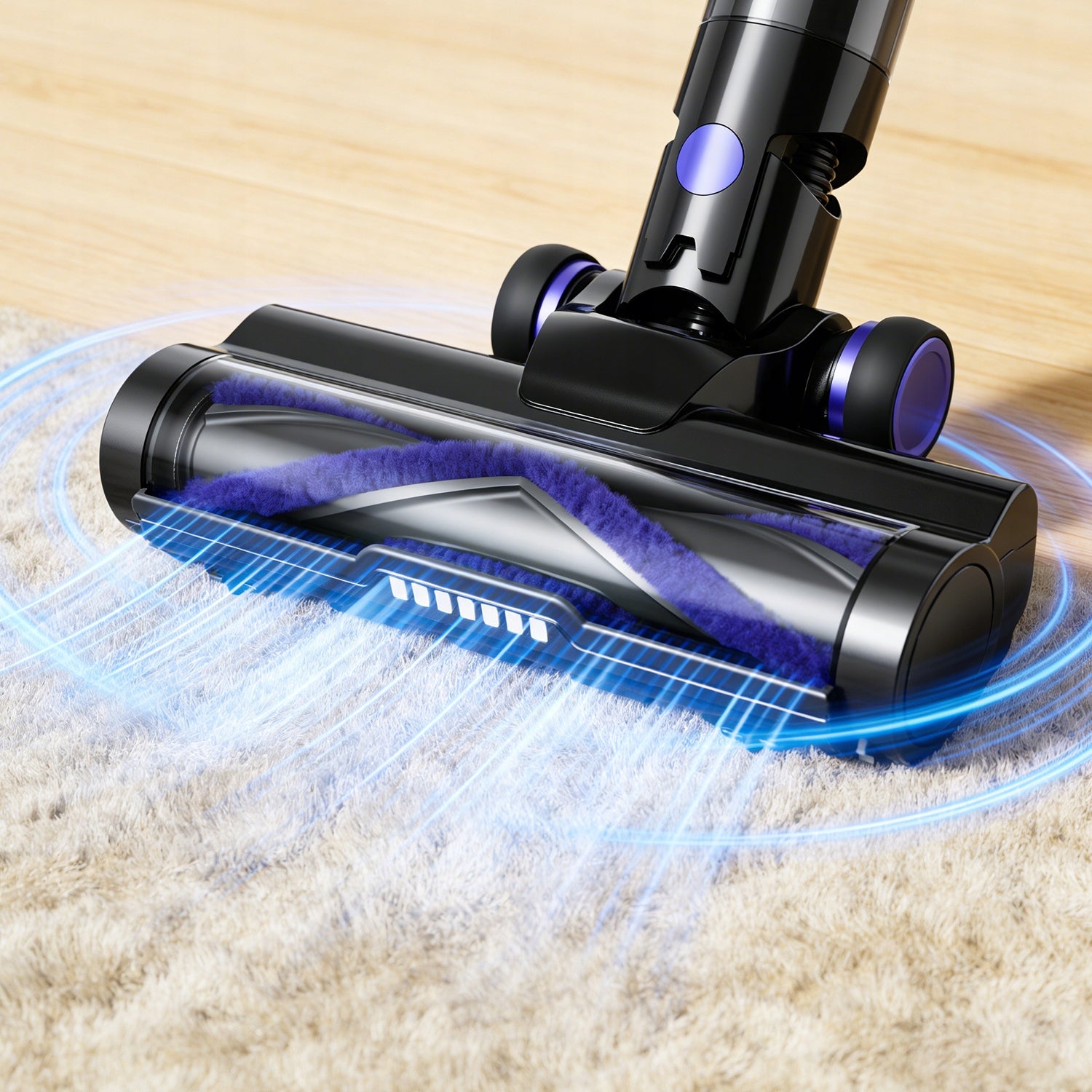 VERTICAL VACUUM CLEANER WIRELESS CYCLONE UP TO 70MINUTES MOPPING ELECTROBRUSH Power supply rechargeable battery
