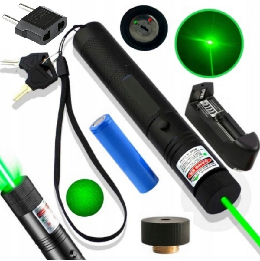 VERY POWERFUL LASER GREEN MEGA RANGE 100KM AKUM.