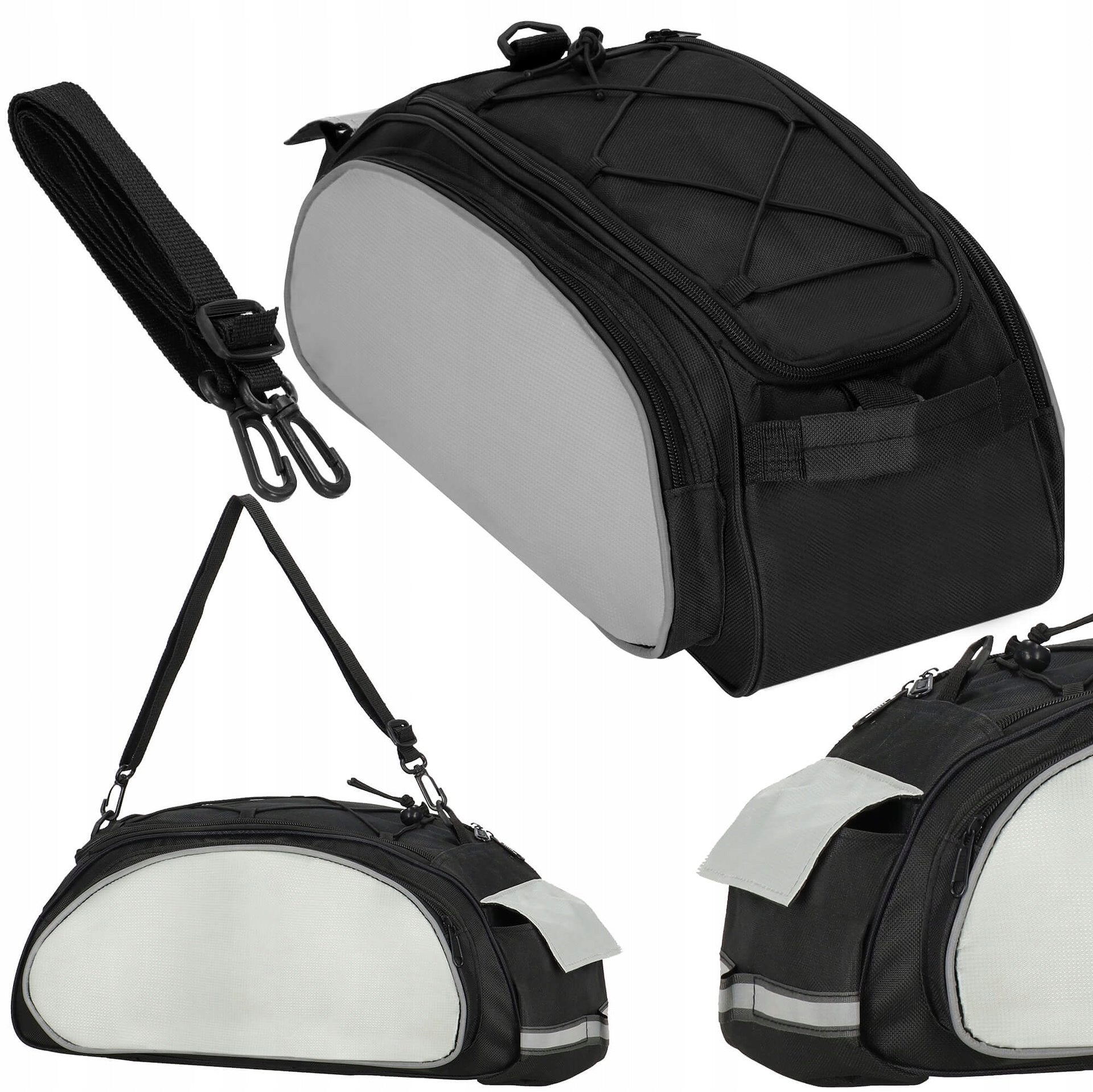 VERY ROOMY BICYCLE BAG FOR BIKE FRAME PANNIER TRUNK LARGE TRUNK CASE