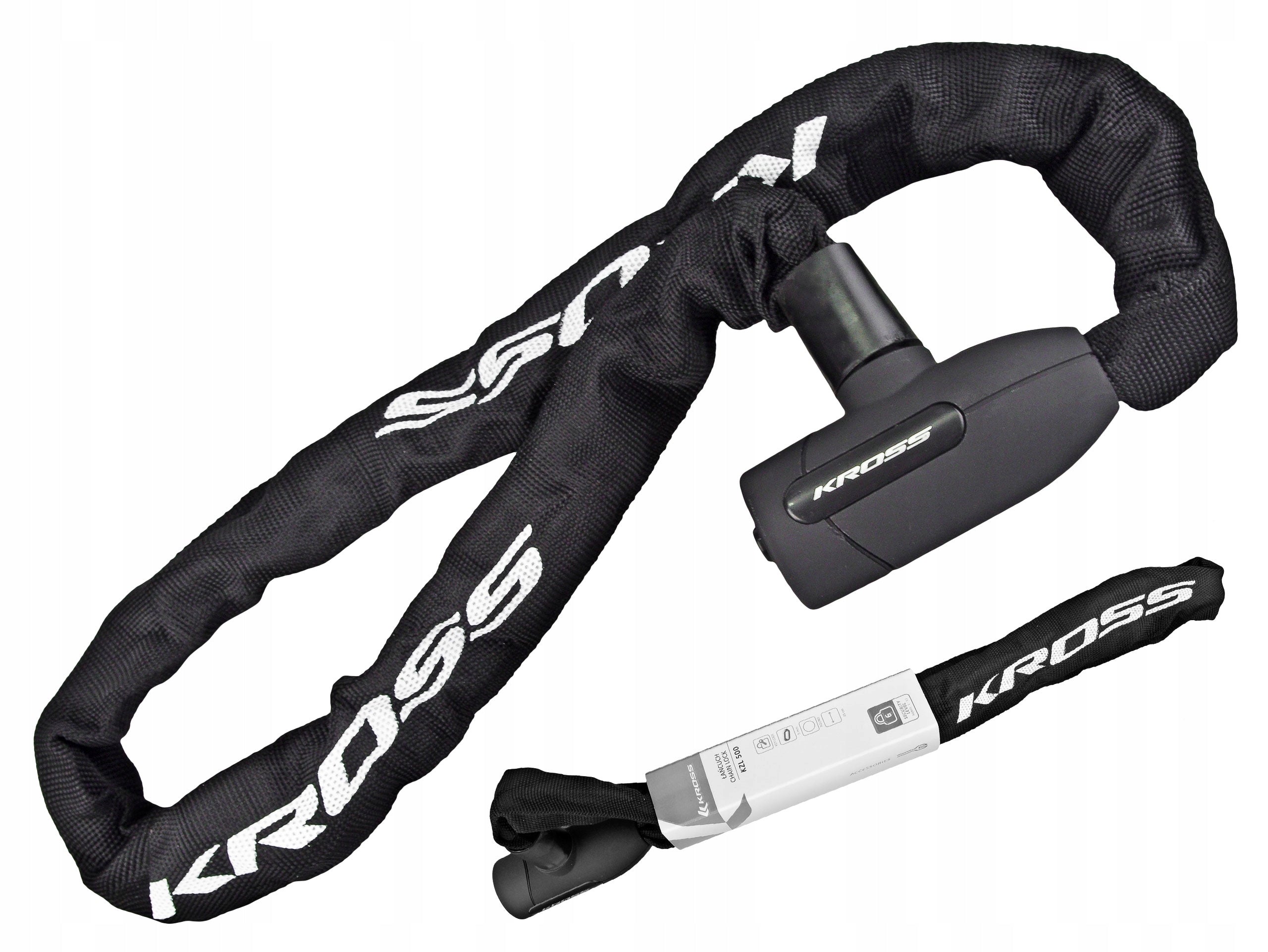 VERY STRONG CLASP CHAIN KROSS KZL 500 Color black