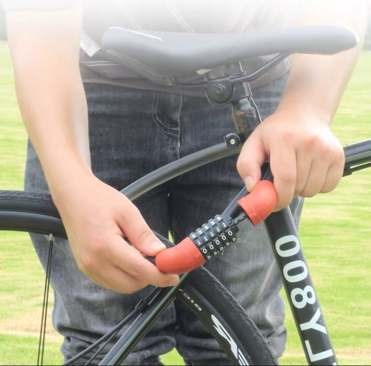 VERY STRONG U-LOCK WITH 5-DIGIT CODE FOR BIKE AND SCOOTER Packaging status original