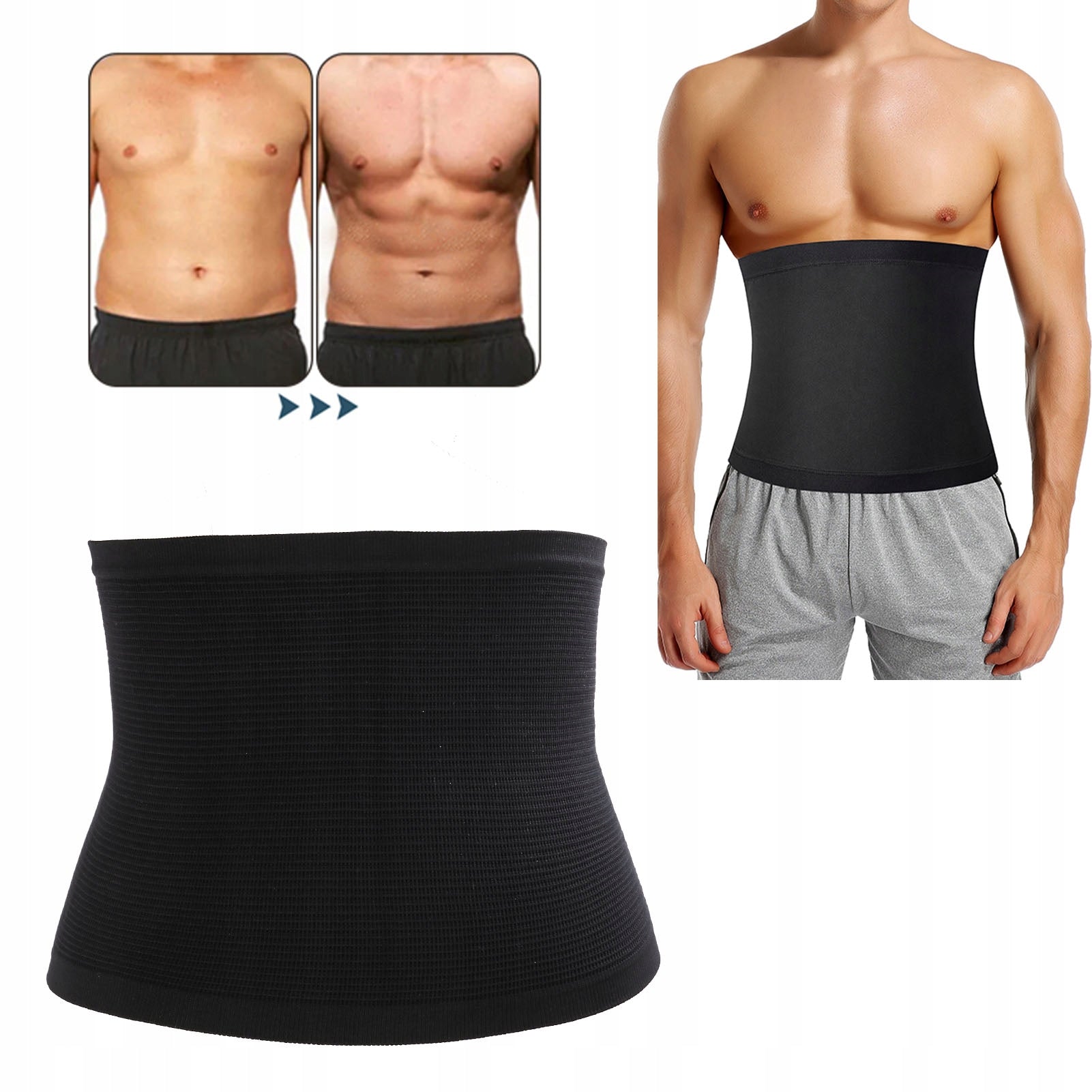VEST NYLON FITNESS MEN SLIMMING SPORTS TRAINING SAUNA