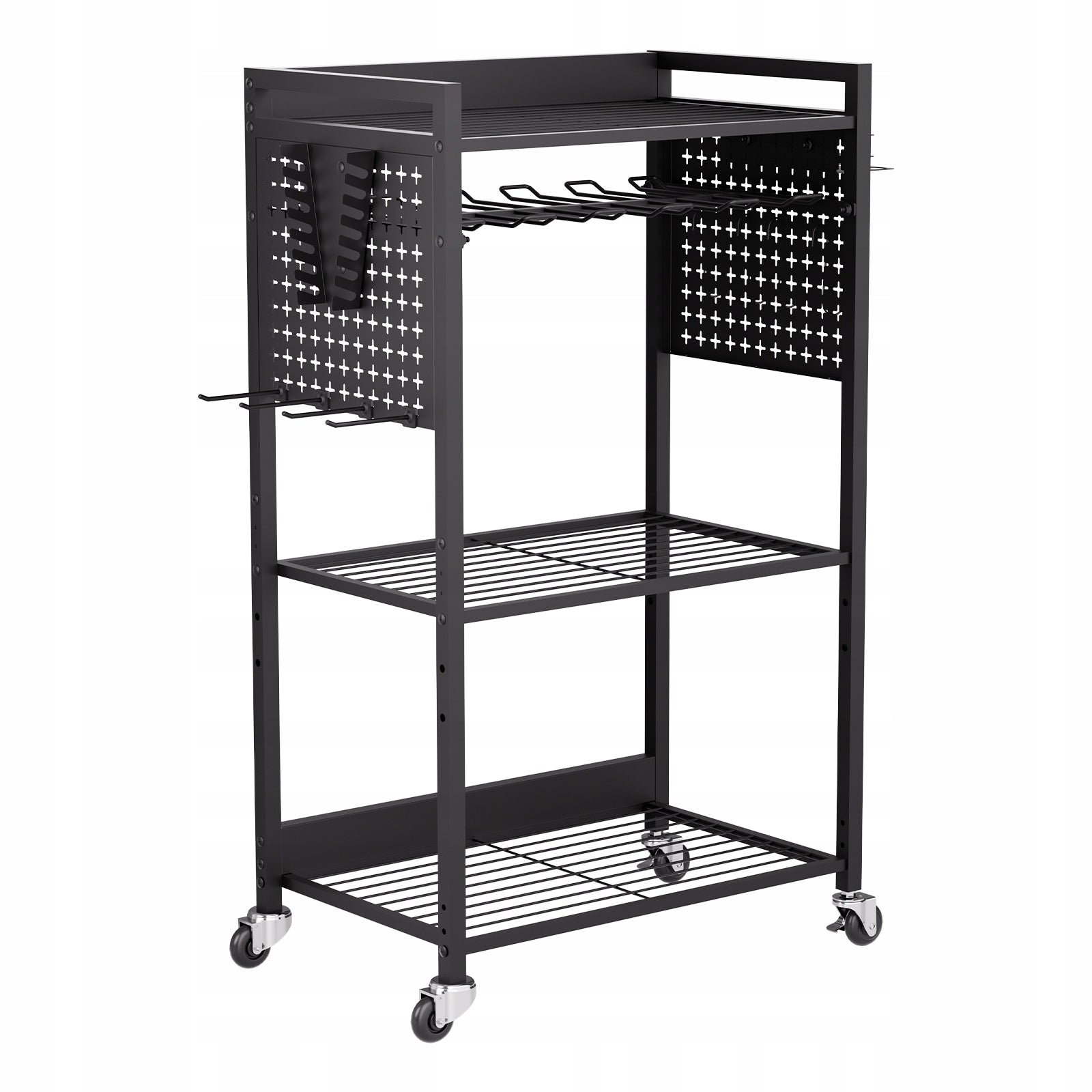 VEVOR 4-tier Tool Organizer Cart on Wheels 150 lbs Garage Cart for Workshop Manufacturer code DDGJSNCBDPC4
