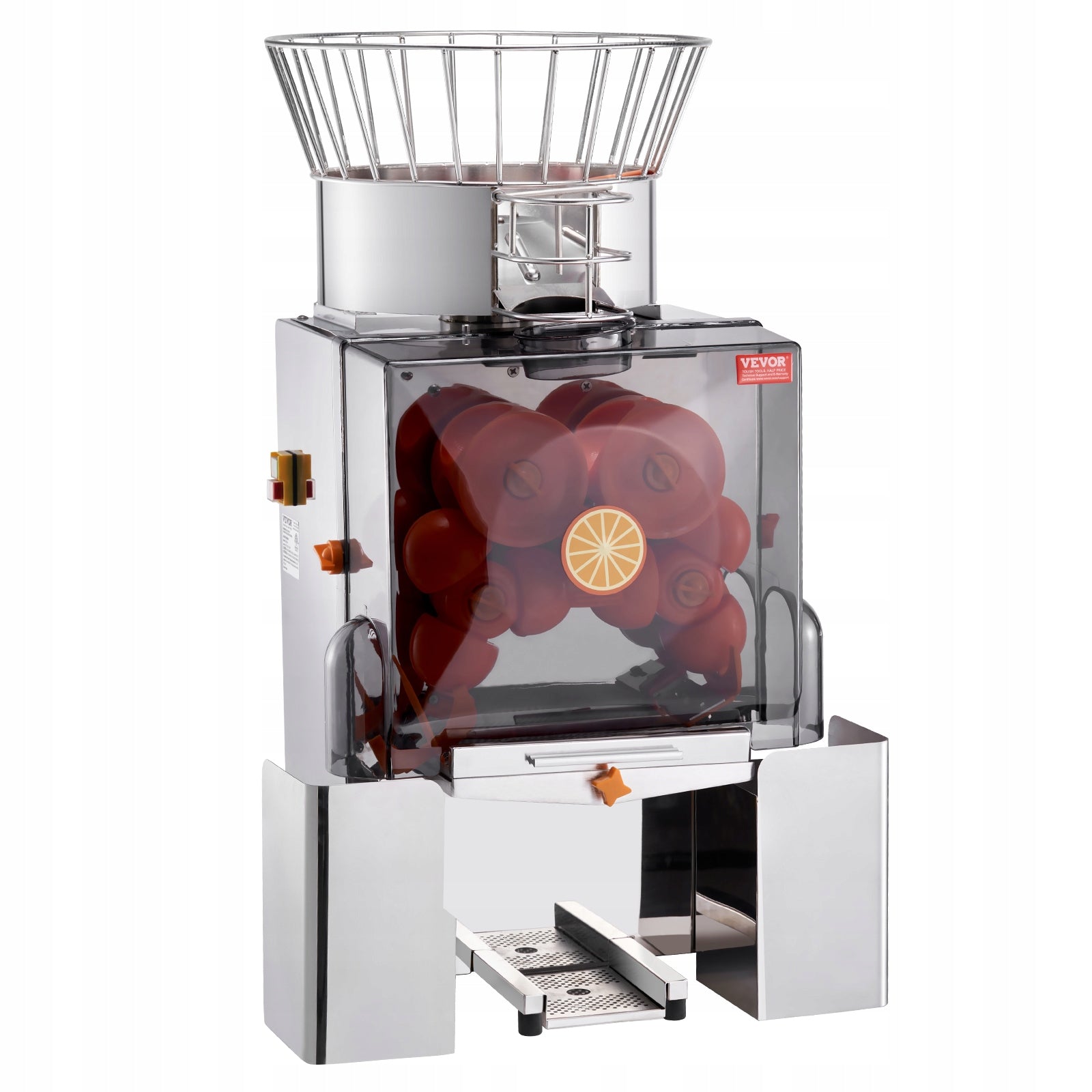 VEVOR COMMERCIAL AUTOMATIC CITRUS JUICER 120W STAINLESS STEEL Brand no brand