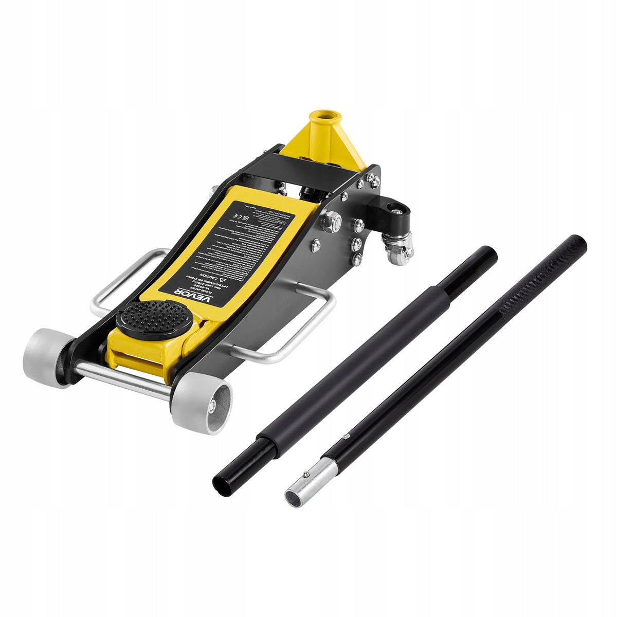 VEVOR Car Lift Lifting Capacity 2,5T Height 9,5-47,5CM With Wheel 360 Maximum lifting height 475 mm