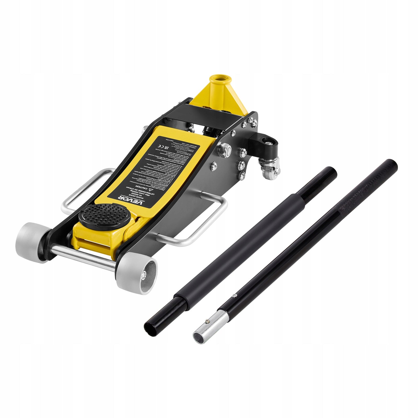 VEVOR Car Lift Lifting Capacity 2,5T Height 9,5-47,5CM With Wheel 360 Maximum lifting height 475 mm